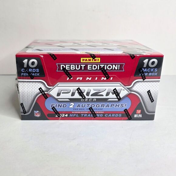 2024 Panini Prizm Deca NFL Trading Card Hobby Box Online Exclusive - NEW SEALED - Picture 2 of 6